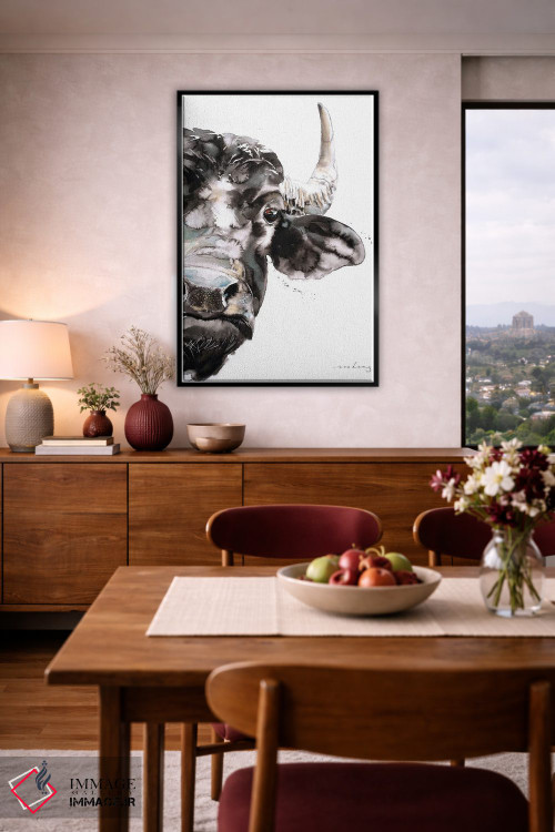 تابلو دکوراتیو نیو III اثر سو بنگ لیم - D6B