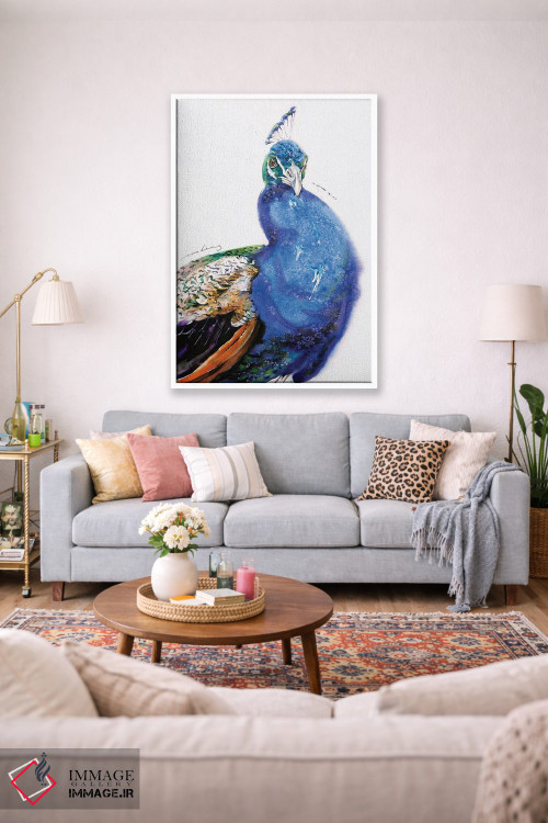 تابلو دکوراتیو پرنده باشکوه اثر سو بنگ لیم - D1W