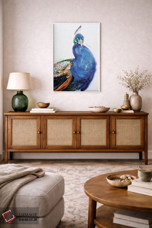 تابلو دکوراتیو پرنده باشکوه اثر سو بنگ لیم - D2W