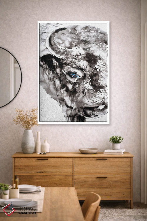 تابلو دکوراتیو نیو V اثر سو بنگ لیم - D2W