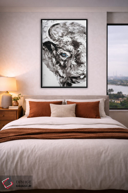 تابلو دکوراتیو نیو V اثر سو بنگ لیم - D6B