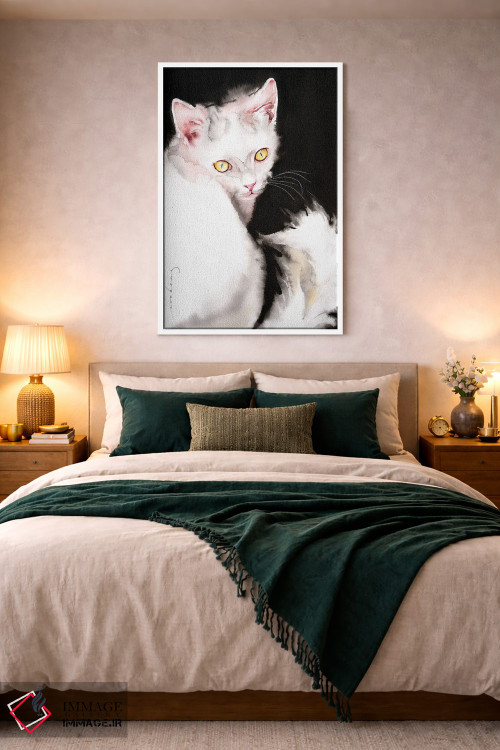 تابلو دکوراتیو سلام کیتی اثر سو بنگ لیم - D3W