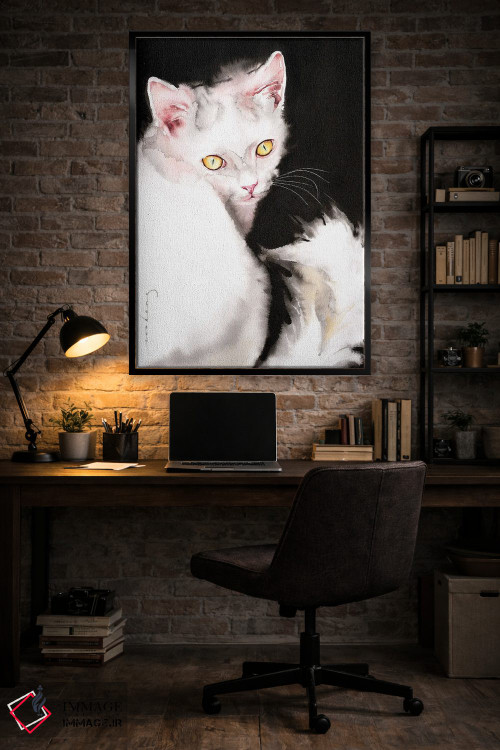 تابلو دکوراتیو سلام کیتی اثر سو بنگ لیم - D5B