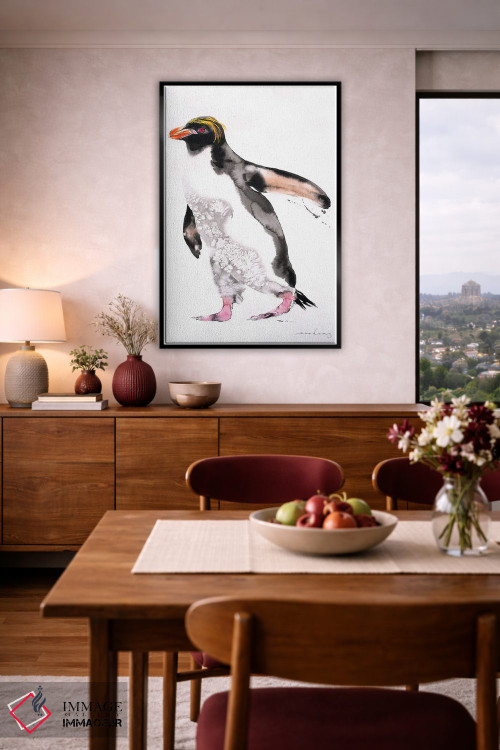 تابلو دکوراتیو گام های سلطنتی اثر سو بنگ لیم - D5B