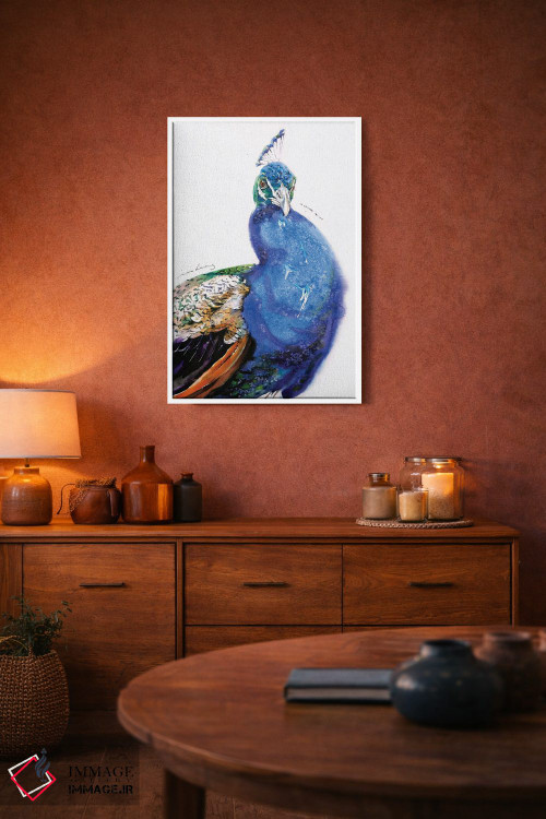 تابلو دکوراتیو پرنده باشکوه اثر سو بنگ لیم - D3W