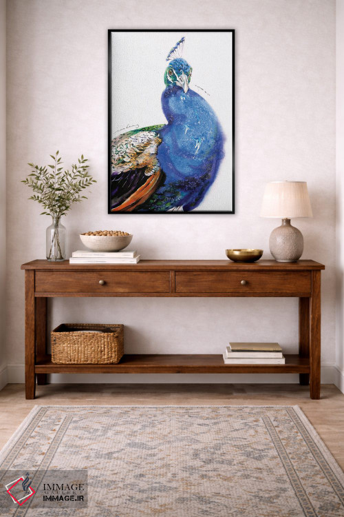 تابلو دکوراتیو پرنده باشکوه اثر سو بنگ لیم - D5B