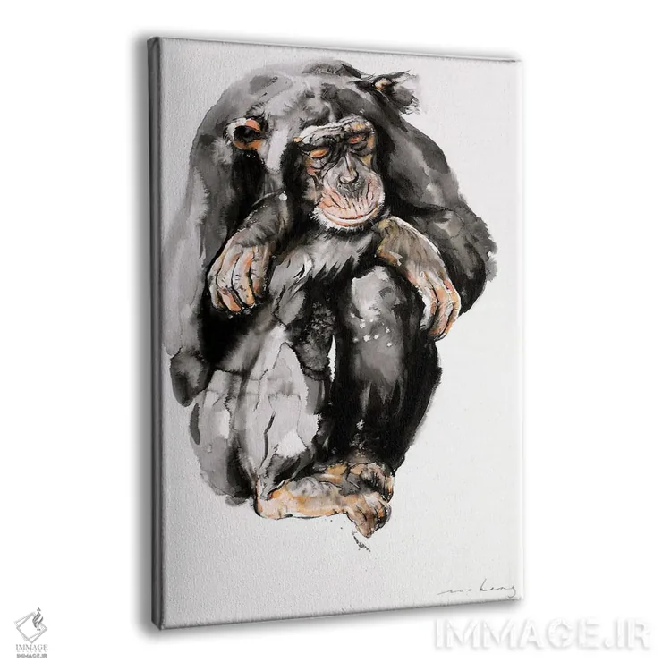 تابلو دکوراتیو افسردگی قرنطینه اثر سو بنگ لیم - نمای پرسپکتیو محصول