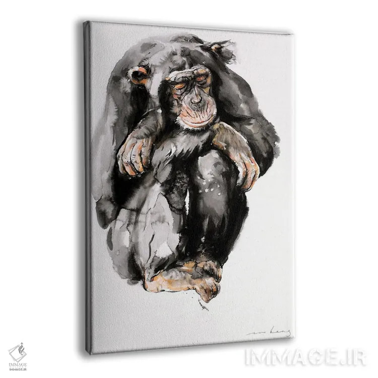 تابلو دکوراتیو افسردگی قرنطینه اثر سو بنگ لیم - نمای پرسپکتیو محصول