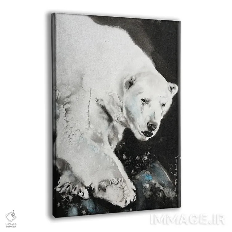 تابلو دکوراتیو هیولای یخی اثر سو بنگ لیم - نمای پرسپکتیو محصول