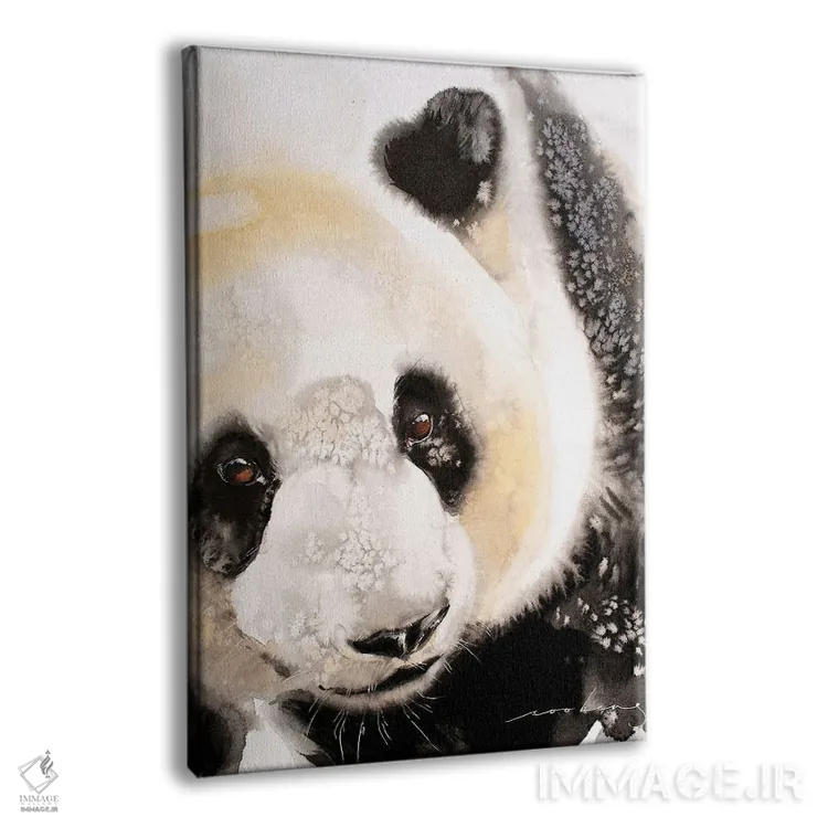 تابلو دکوراتیو آزمایش پاندا II اثر سو بنگ لیم - نمای پرسپکتیو محصول