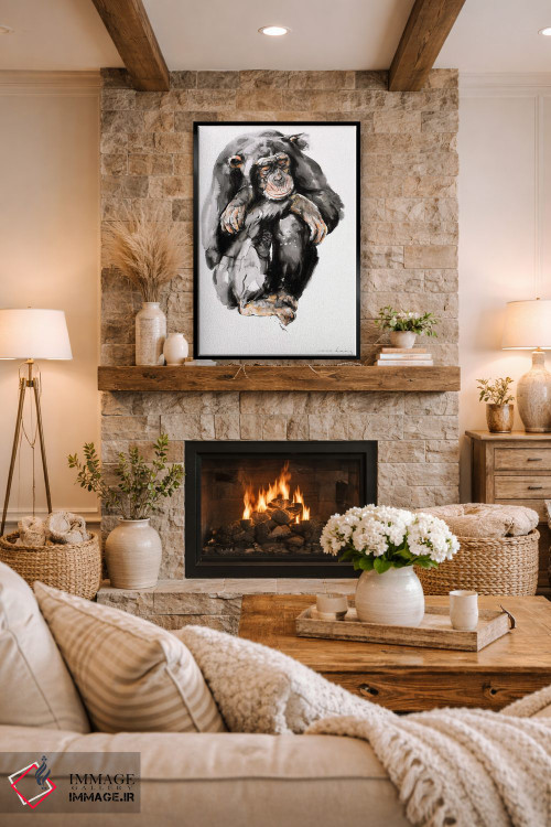 تابلو دکوراتیو افسردگی قرنطینه اثر سو بنگ لیم - D1B