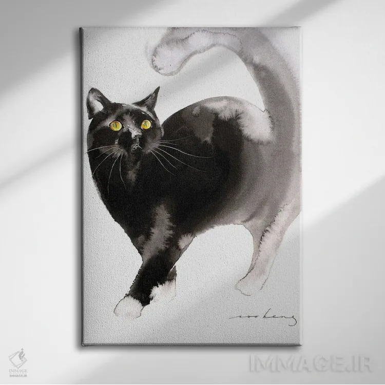 تابلو دکوراتیو برگشتم عزیزم اثر سو بنگ لیم - نمای روبهرو روی دیوار