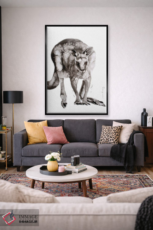 تابلو دکوراتیو پرش استرالیایی اثر سو بنگ لیم - D2B