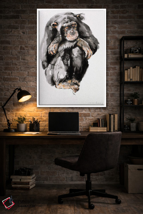 تابلو دکوراتیو افسردگی قرنطینه اثر سو بنگ لیم - D4W