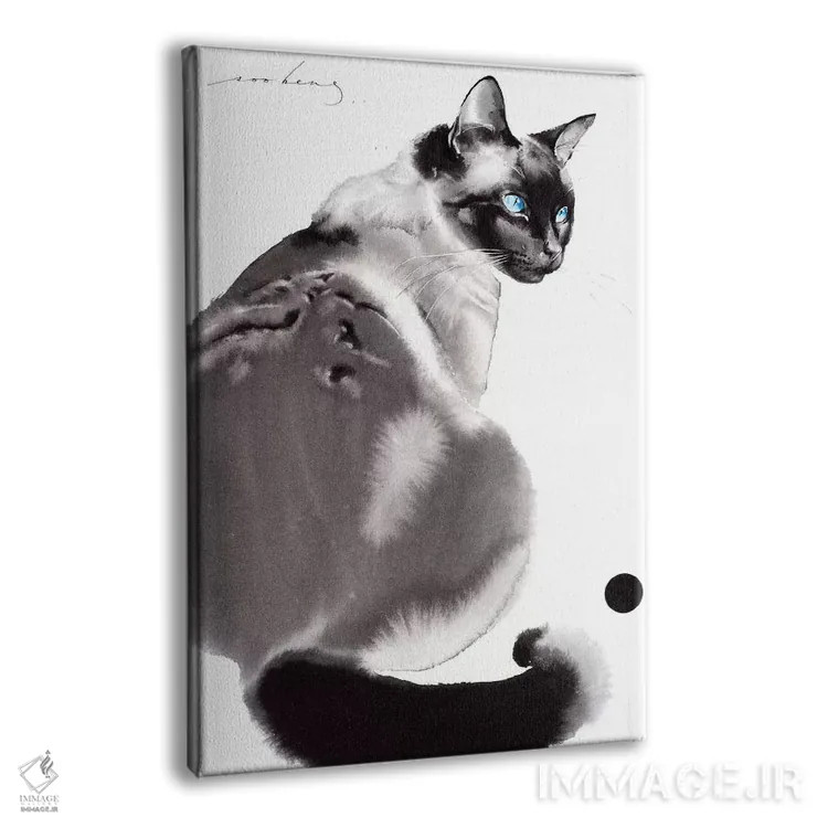 تابلو دکوراتیو پس از زمان بازی II اثر سو بنگ لیم - نمای پرسپکتیو محصول