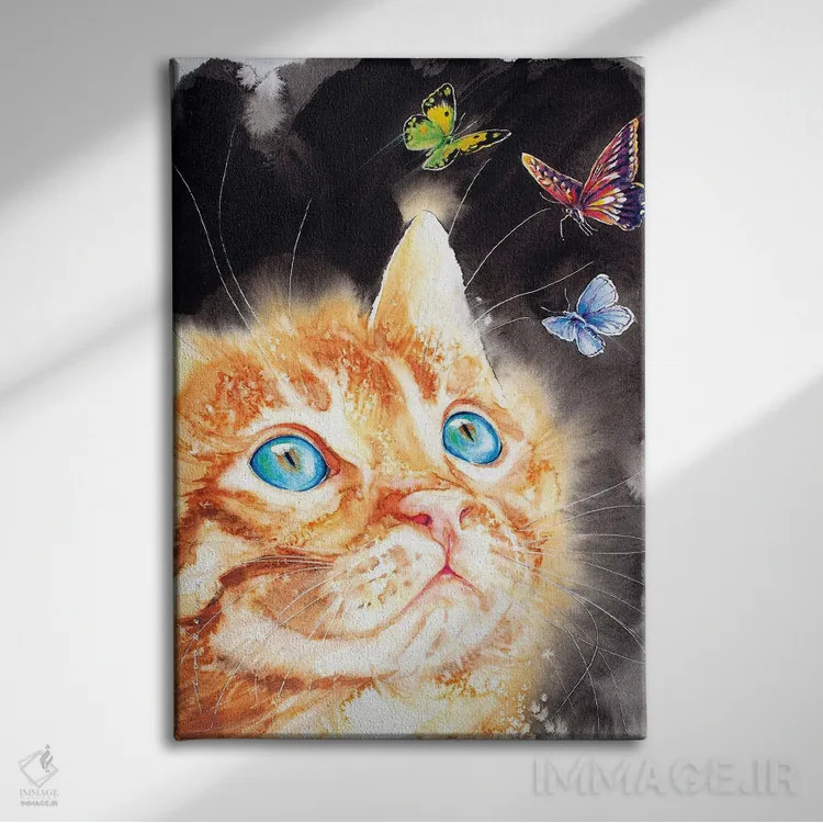 تابلو دکوراتیو دوستان بالدار II اثر سو بنگ لیم - نمای روبهرو روی دیوار