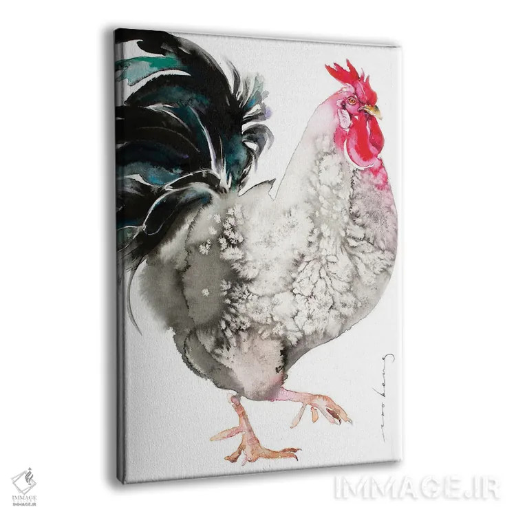 تابلو دکوراتیو پا پیش گذاشته III اثر سو بنگ لیم - نمای پرسپکتیو محصول