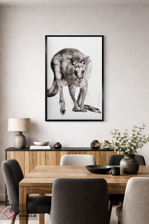 تابلو دکوراتیو پرش استرالیایی اثر سو بنگ لیم - D4B