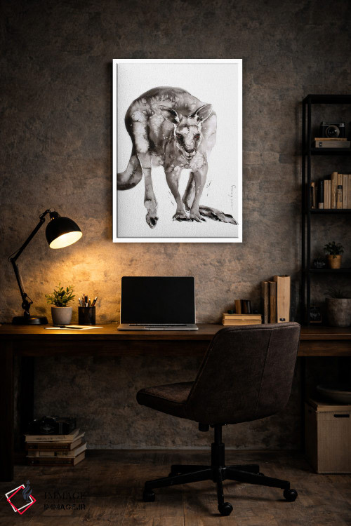 تابلو دکوراتیو پرش استرالیایی اثر سو بنگ لیم - D5W