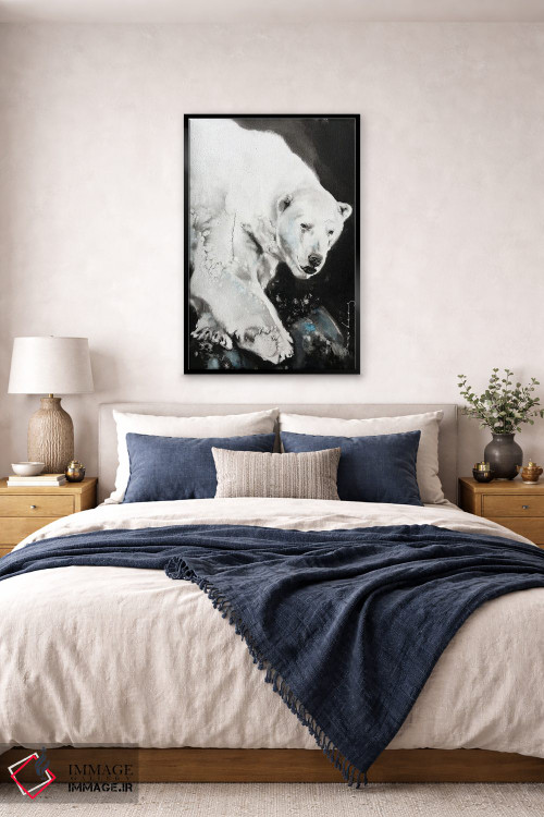 تابلو دکوراتیو هیولای یخی اثر سو بنگ لیم - D6B