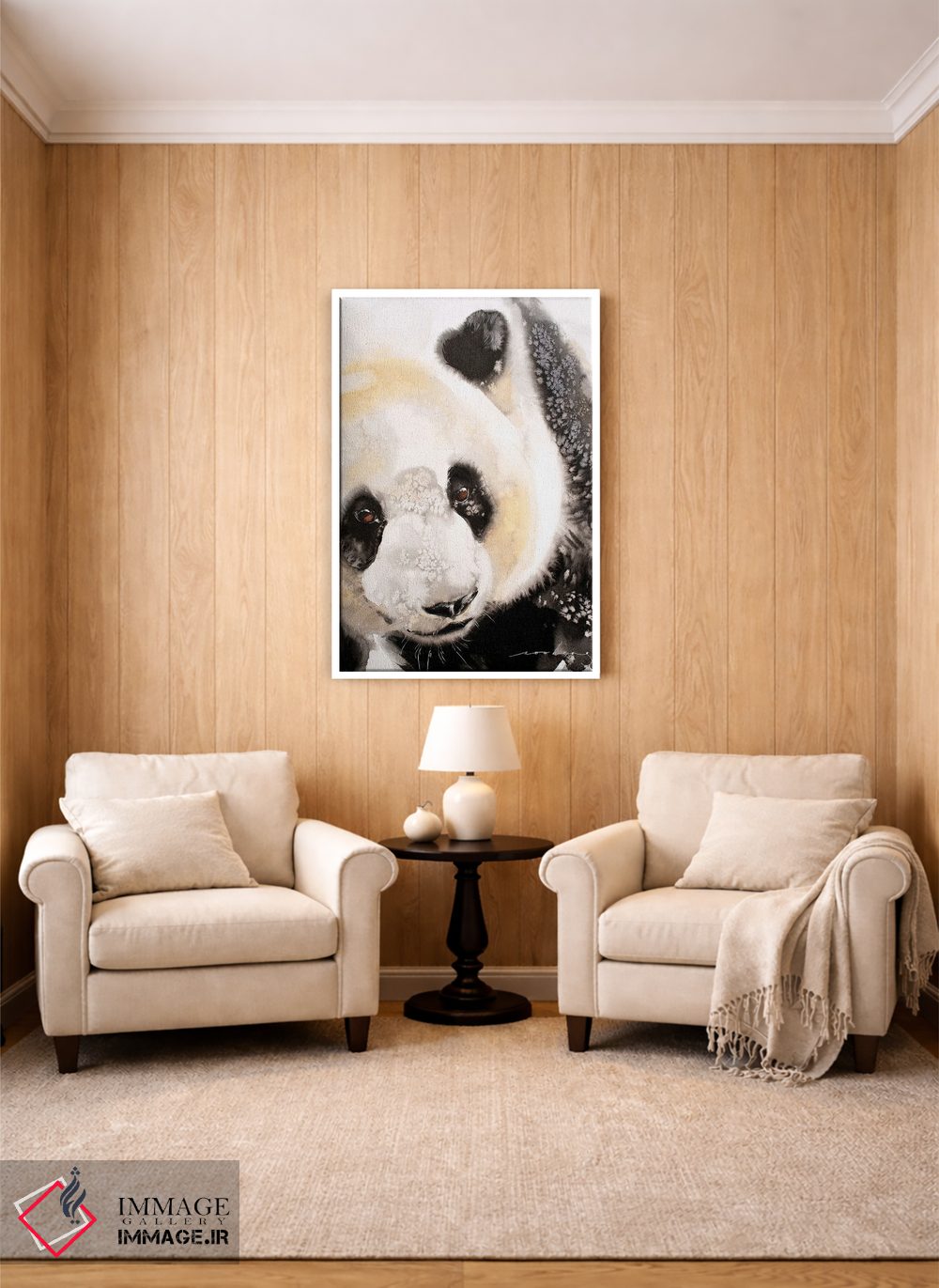 تابلو دکوراتیو آزمایش پاندا II اثر سو بنگ لیم - D2W