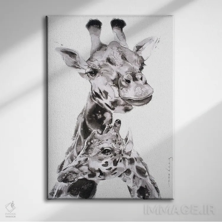 تابلو دکوراتیو پیوند بلندمرتبه اثر سو بنگ لیم - نمای روبهرو روی دیوار