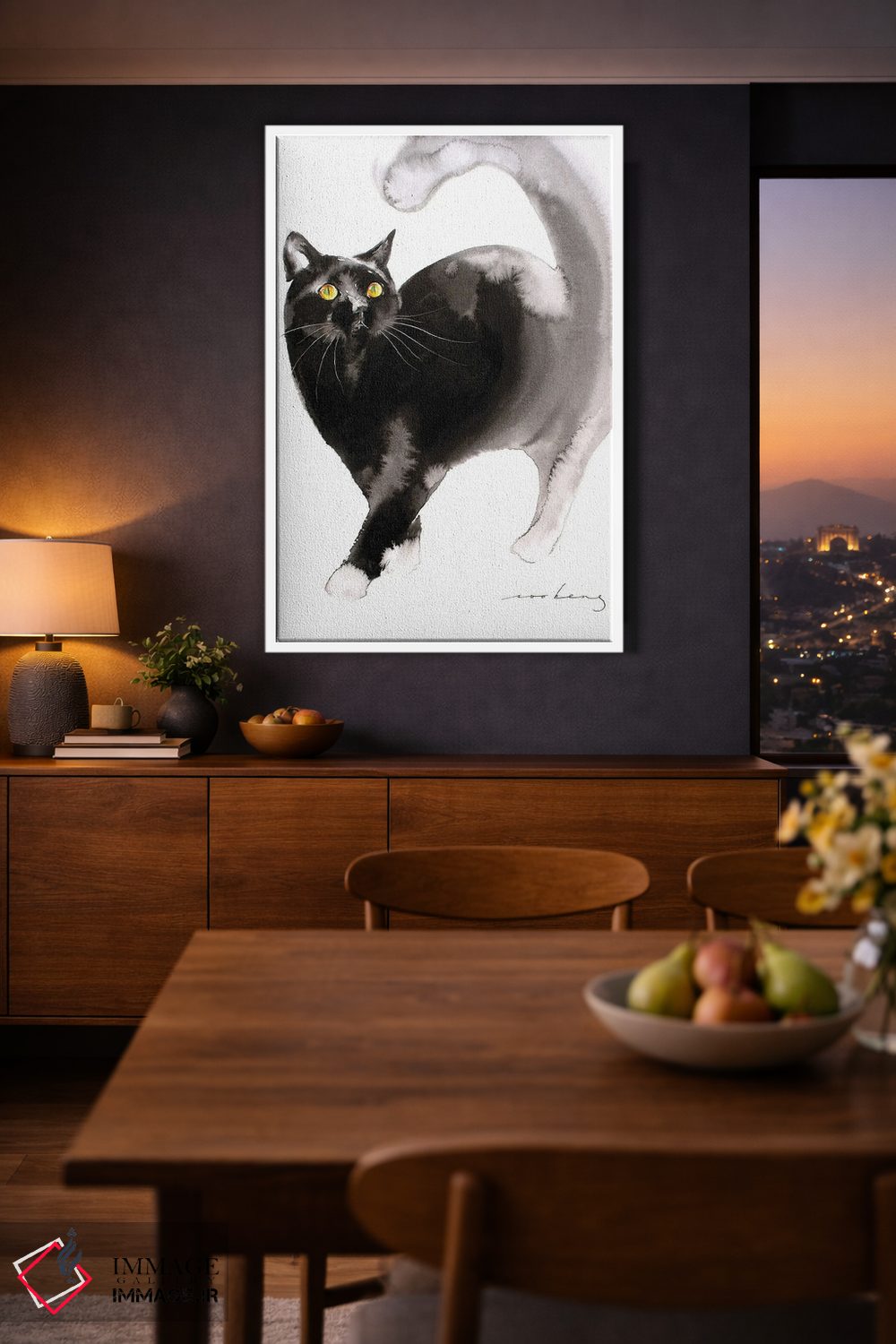 تابلو دکوراتیو برگشتم عزیزم اثر سو بنگ لیم - D2W