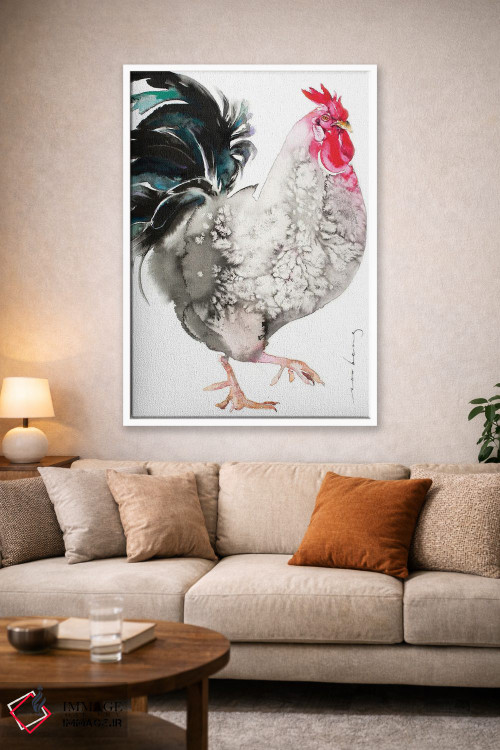 تابلو دکوراتیو پا پیش گذاشته III اثر سو بنگ لیم - D1W