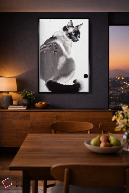 تابلو دکوراتیو پس از زمان بازی II اثر سو بنگ لیم - D3B