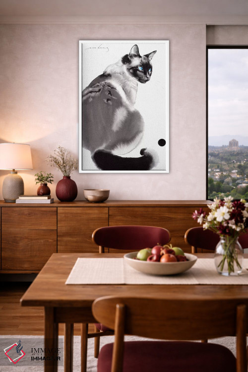 تابلو دکوراتیو پس از زمان بازی II اثر سو بنگ لیم - D4W