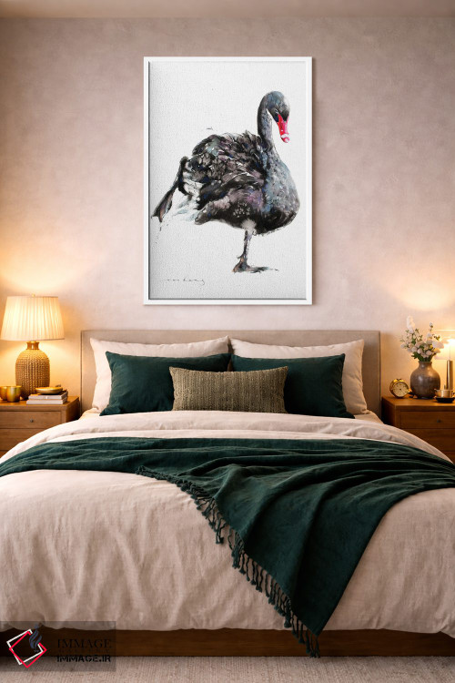 تابلو دکوراتیو باله قوها اثر سو بنگ لیم - D2W