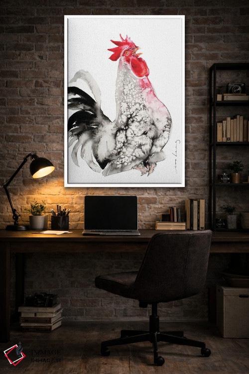 تابلو دکوراتیو قار قار صبح اثر سو بنگ لیم - D4W