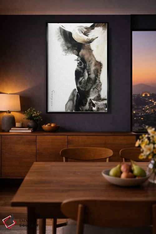 تابلو دکوراتیو نیو ۷ اثر سو بنگ لیم - D2B