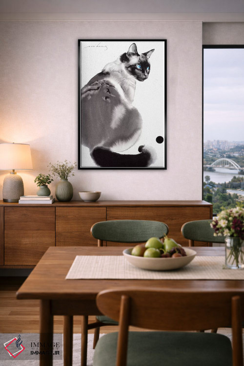 تابلو دکوراتیو پس از زمان بازی II اثر سو بنگ لیم - D6B