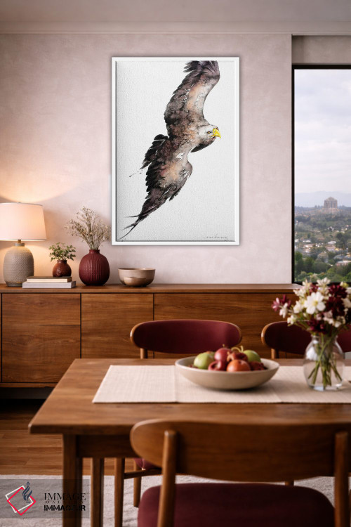 تابلو دکوراتیو اوج گیری بر فراز II اثر سو بنگ لیم - D4W