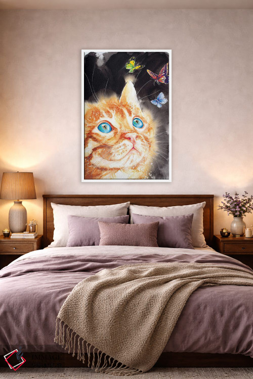 تابلو دکوراتیو دوستان بالدار II اثر سو بنگ لیم - D3W