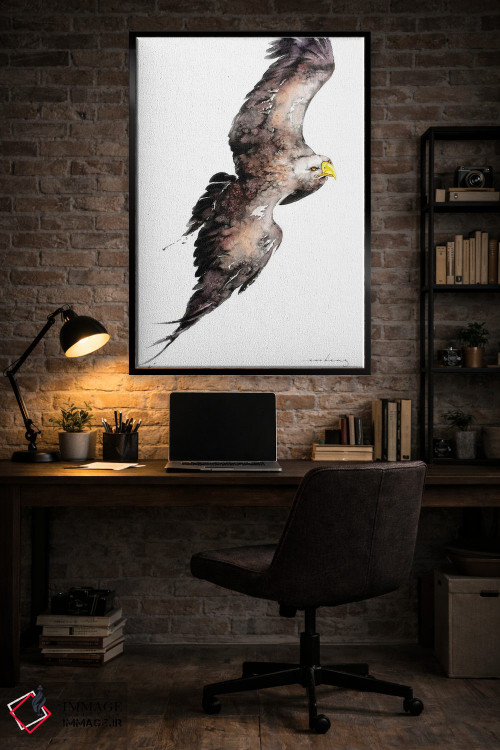 تابلو دکوراتیو اوج گیری بر فراز II اثر سو بنگ لیم - D5B