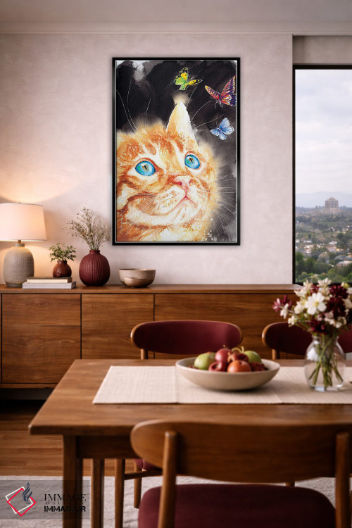 تابلو دکوراتیو دوستان بالدار II اثر سو بنگ لیم - D5B