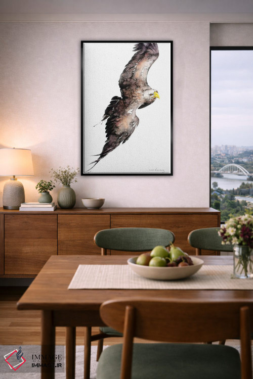 تابلو دکوراتیو اوج گیری بر فراز II اثر سو بنگ لیم - D6B