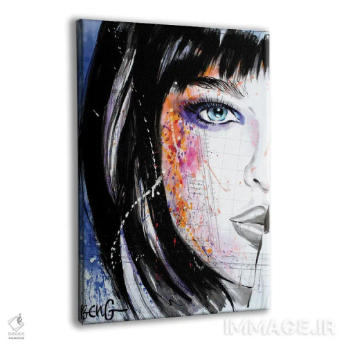 تابلو دکوراتیو زن معاصر VI اثر سو بنگ لیم - نمای پرسپکتیو محصول