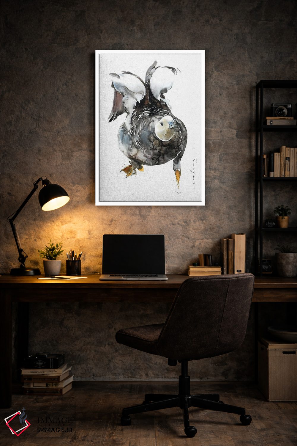 تابلو دکوراتیو بال های لرزان اثر سو بنگ لیم - D5W