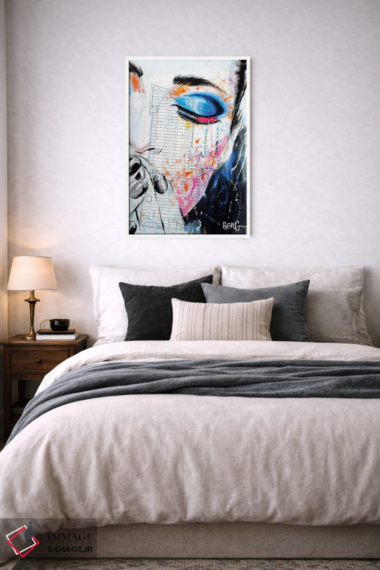 تابلو دکوراتیو زن معاصر VII اثر سو بنگ لیم - D5W