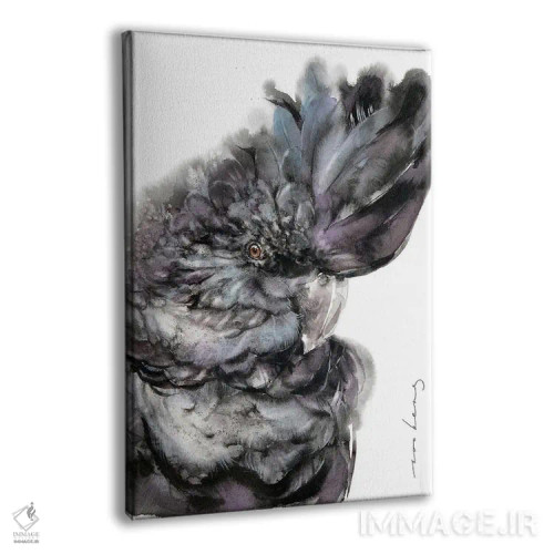 تابلو دکوراتیو شکوه تاج کاکاتو اثر سو بنگ لیم - نمای پرسپکتیو محصول