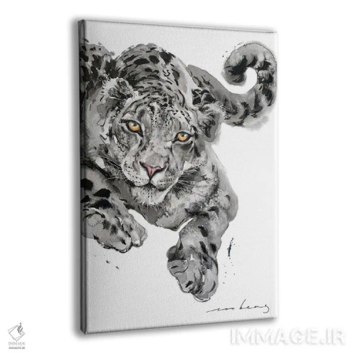 تابلو دکوراتیو خال پلنگ اثر سو بنگ لیم - نمای پرسپکتیو محصول
