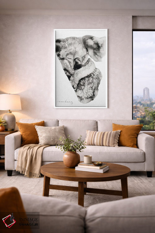 تابلو دکوراتیو چشمک کوآلا اثر سو بنگ لیم - D5W