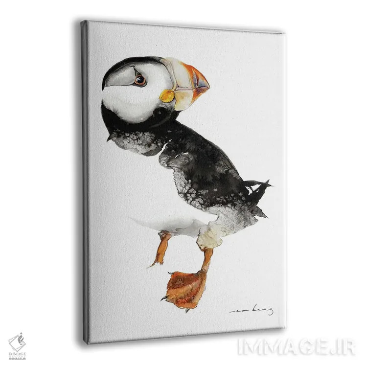 تابلو دکوراتیو شگفتی ماهی مرغ دریایی اثر سو بنگ لیم - نمای پرسپکتیو محصول