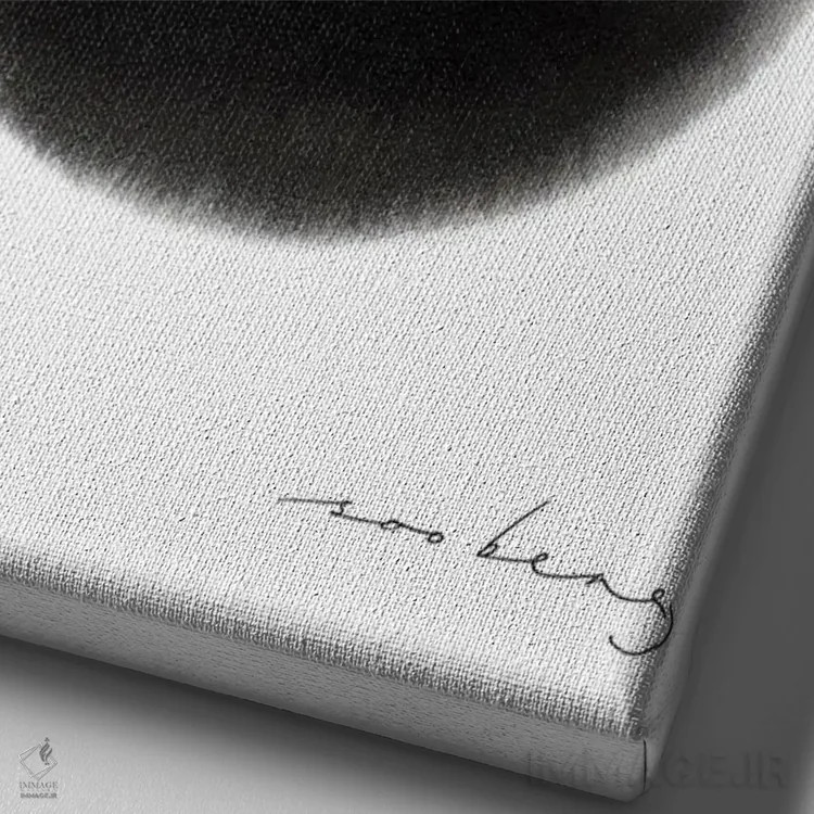 تابلو دکوراتیو خواب بعد از ظهر II اثر سو بنگ لیم - نمای نزدیک بافت بوم