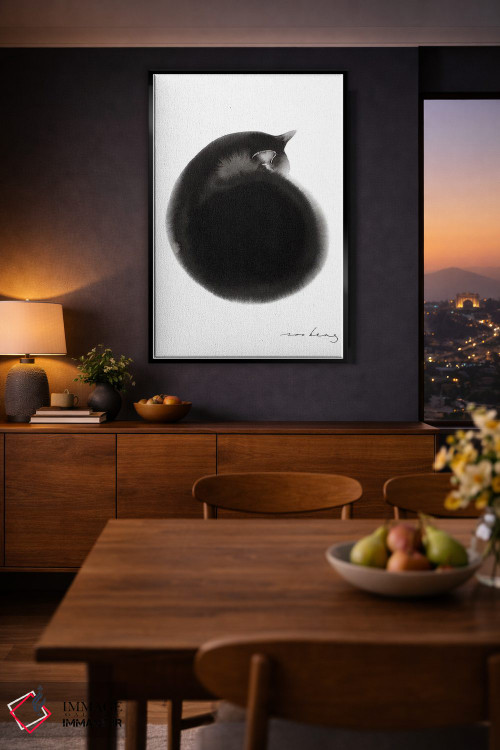 تابلو دکوراتیو خواب بعد از ظهر II اثر سو بنگ لیم - D1B