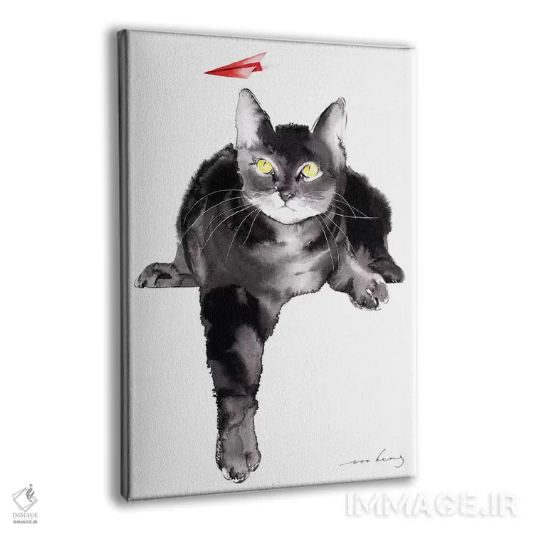 تابلو دکوراتیو مجذوب اثر سو بنگ لیم - نمای پرسپکتیو محصول