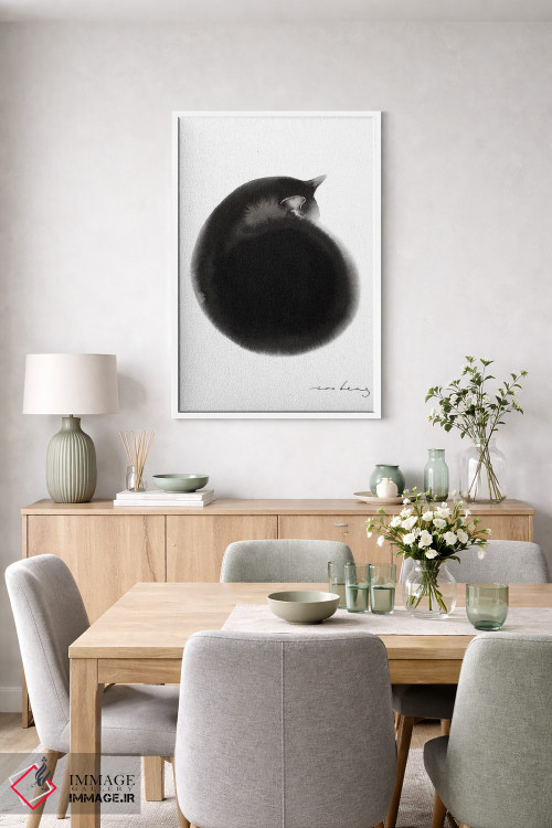 تابلو دکوراتیو خواب بعد از ظهر II اثر سو بنگ لیم - D5W